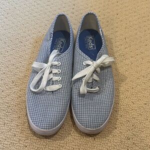 Blue Gingham Keds!
